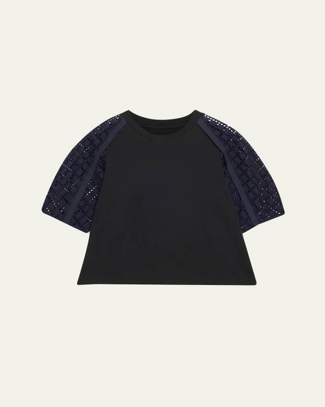 Broderie Anglaise Combo T-Shirt